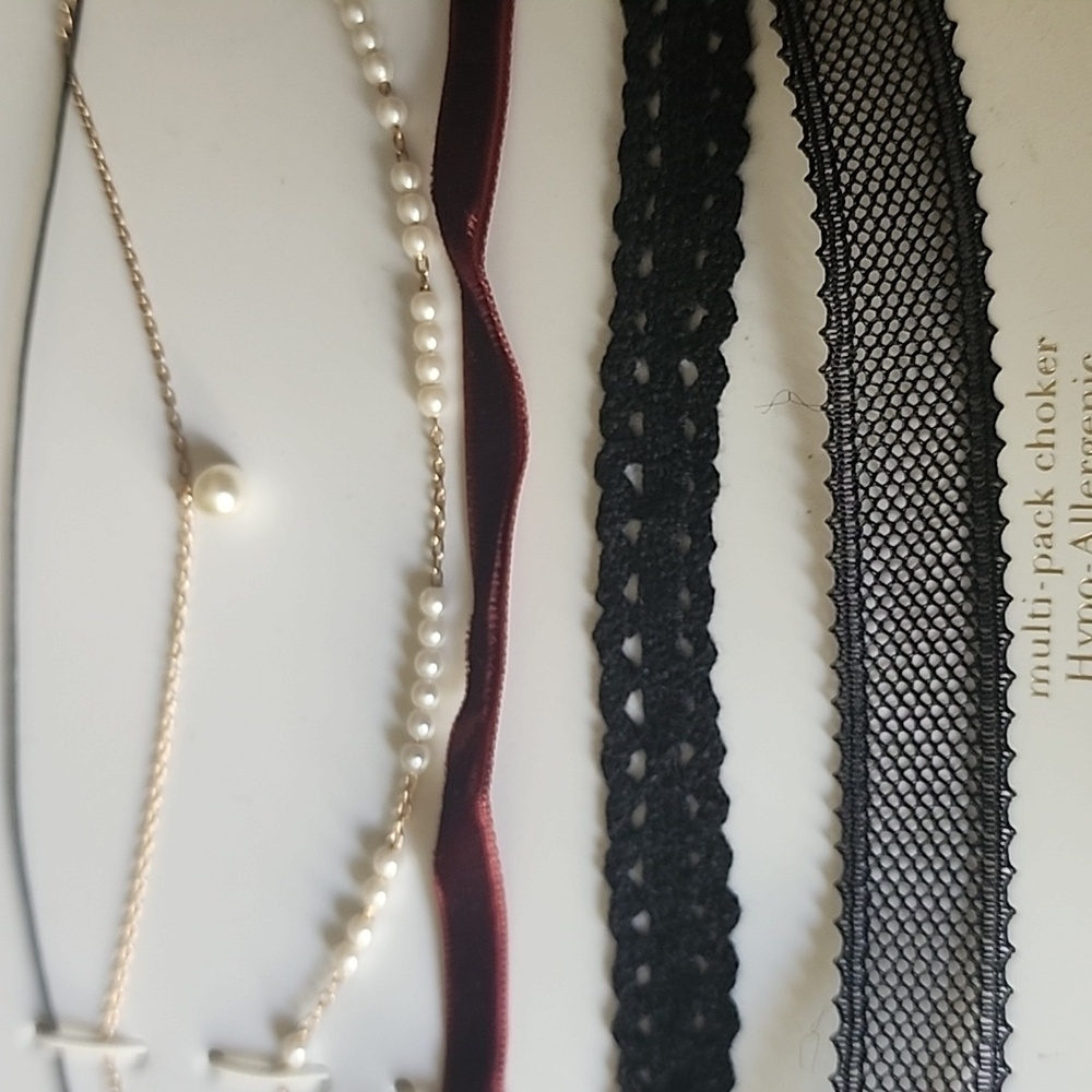 Charming Charlie's 5 piece Choker Set, NWT